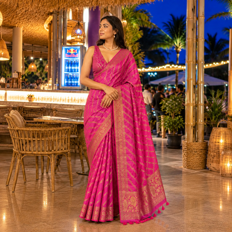 Pure Silk - Banarasi Weave